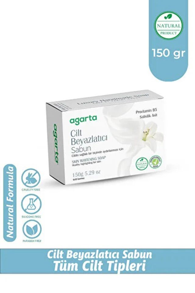 Agarta Katı Sabun 150 Gr Cilt Beyazlatıcı