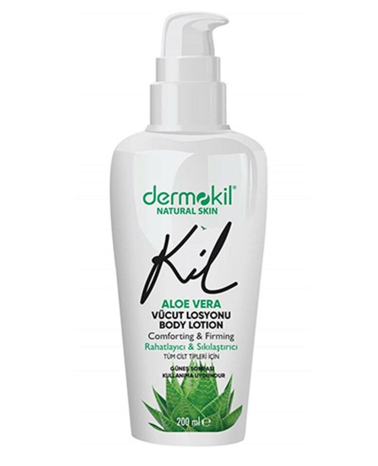 Dermokil Aloevera Rahatlatıcı ve Sıkılaştırıcı Vücut Losyonu 200 Ml