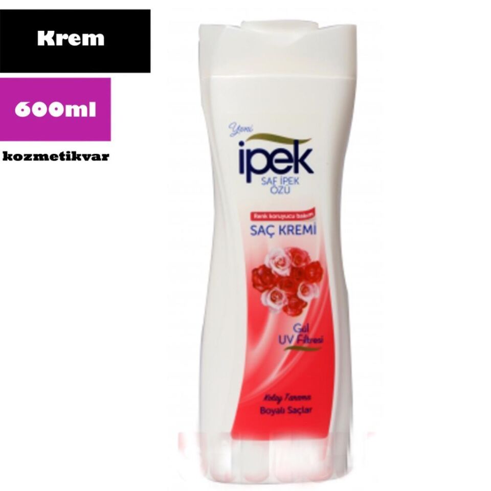 İpek Saç Kremi 600 ml Boyalı Saçlar