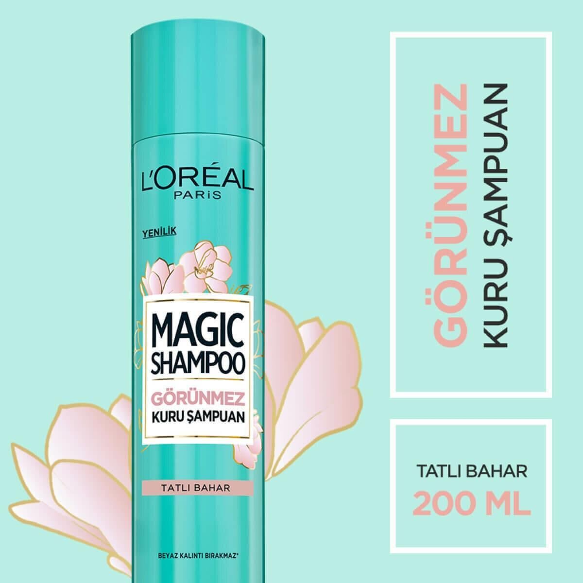 Loreal Tatlı Bahar Magic Shampoo Görünmez Kuru Şampuan 200ml