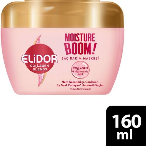 ElidorCollagen Blends Saç Bakım Maskesi Moisture Boom Yoğun Nem Terapisi 160 Ml