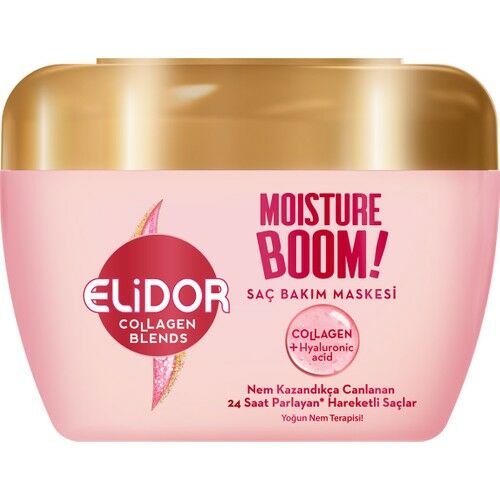 ElidorCollagen Blends Saç Bakım Maskesi Moisture Boom Yoğun Nem Terapisi 160 Ml