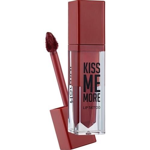 Flormar Likit Mat Ruj 010 Kiss Me More Lip Tattoo Choco