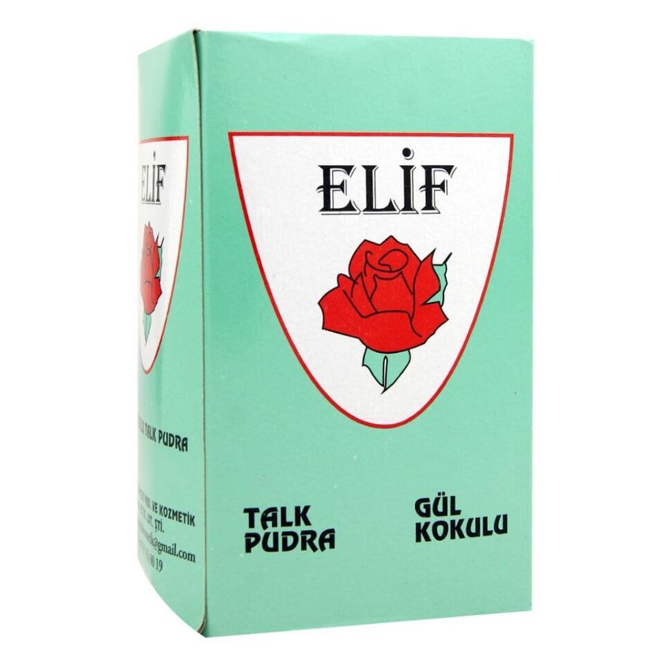 Elif Talk Pudrası 270 g Gül Kokulu Toz Pudra