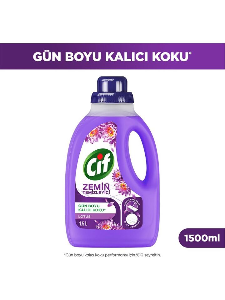 Cif Zemin Temizleyici 1500 Ml Lotus