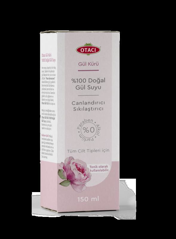 Otacı Gül Kürü %100 Doğal Gül Suyu 150 Ml Sıkılaştırıcı Canlandırıcı Tonik