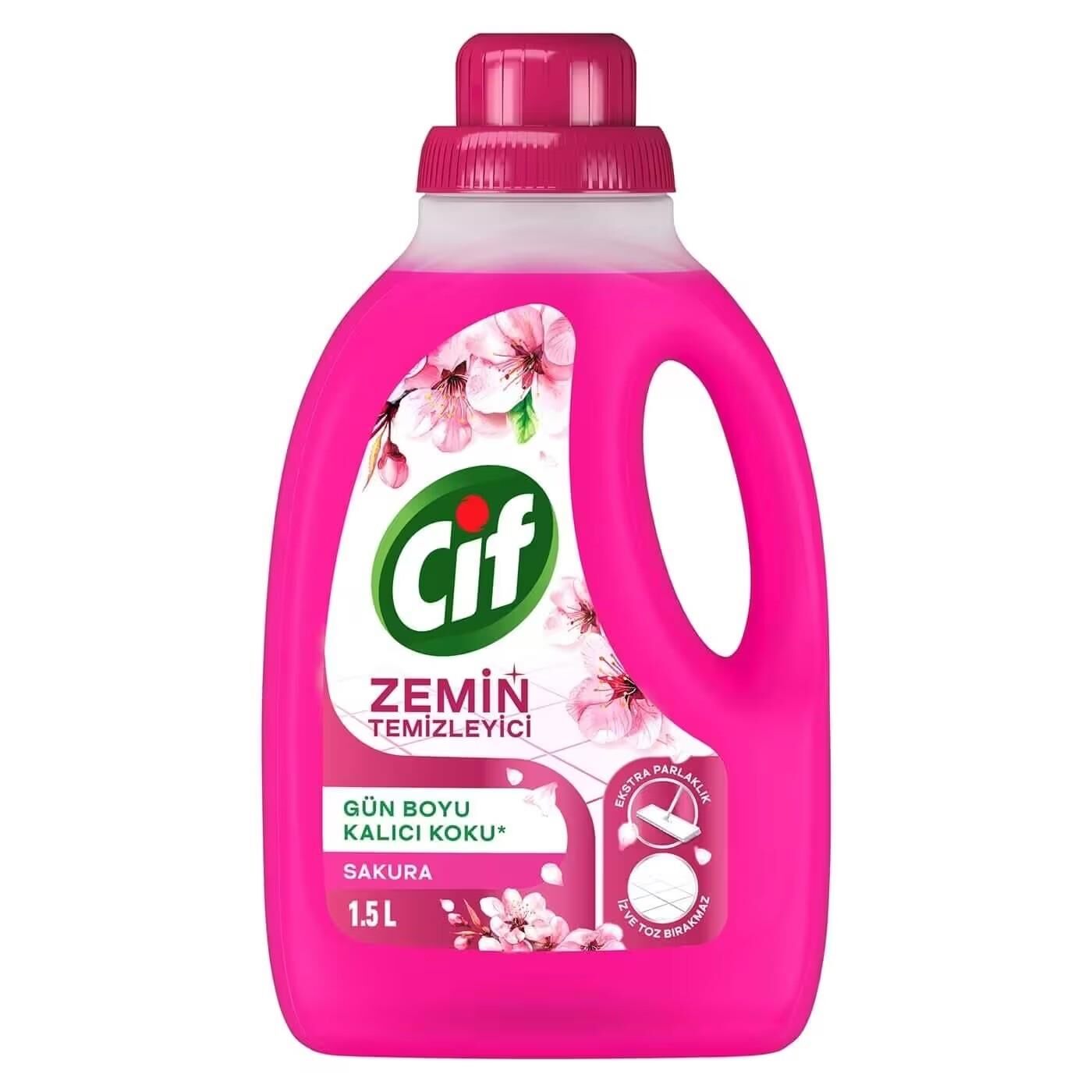 Cif Zemin Temizleyici 1500 Ml Sakura