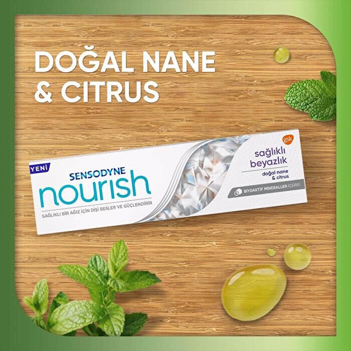 Sensodyne Diş Macunu Nourish Sağlıklı Beyazlık 75 Ml