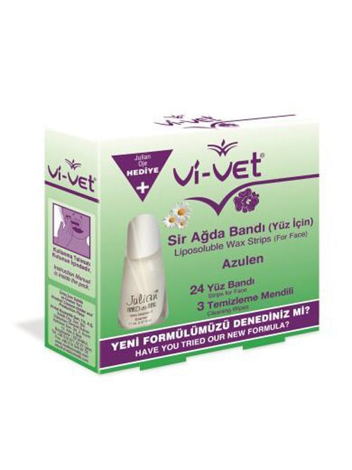 Vi-Vet Yüz AĞDA Bandı 24 Lü + 3 Mendil AZULEN