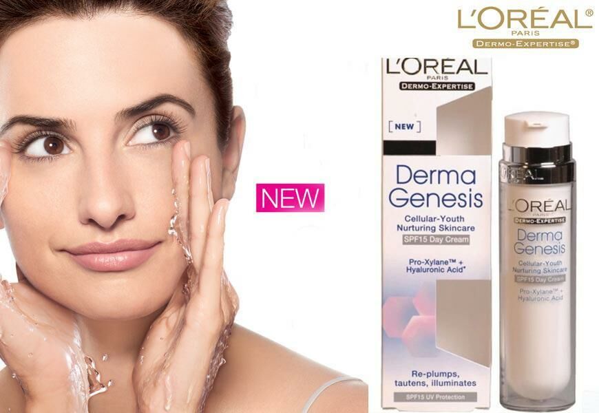 Loreal Derma Genesis Hyaluronik Asit Hücresel Gençlik Gündüz Bakımı 50 ml