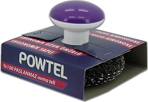 Powtel Bulaşık Ovma Teli Tutma Kollu