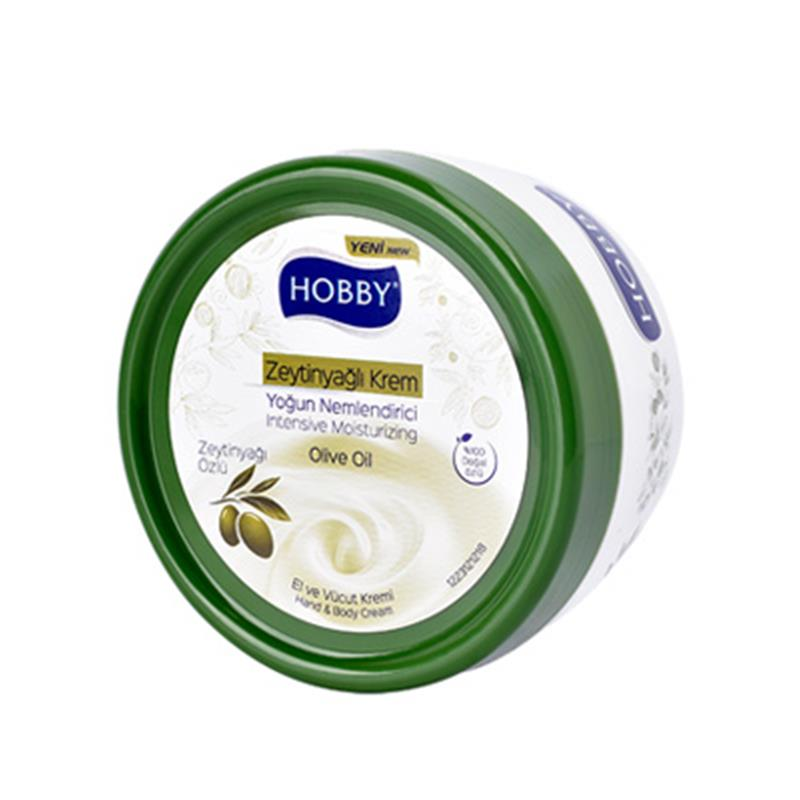 Hobby 300 ml Zeytinyağlı Krem El ve Vücut Kremi