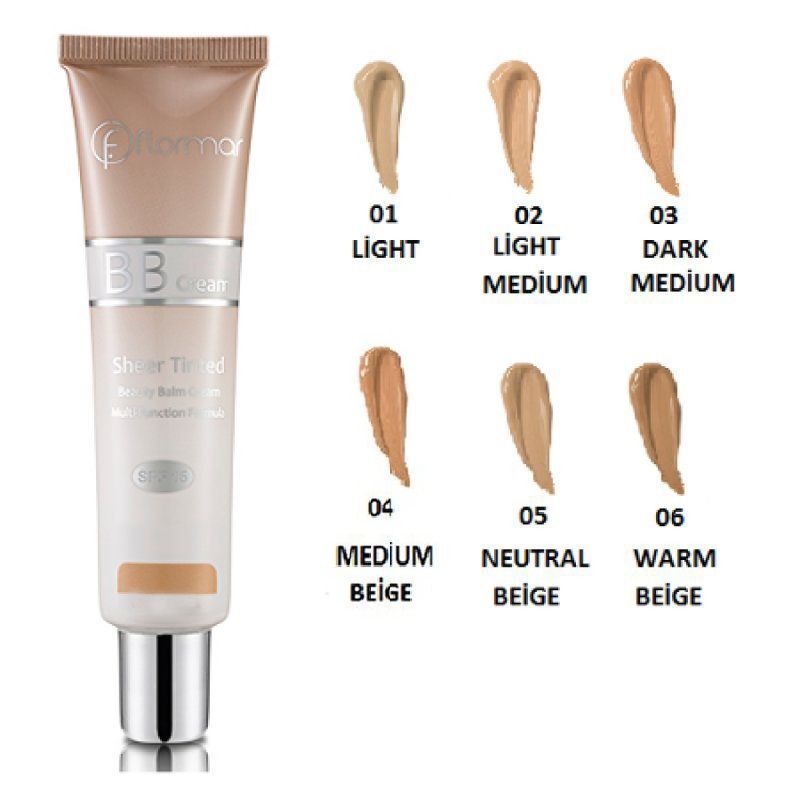 Flormar BB Cream 02 Orta Açık Ton 40 ml