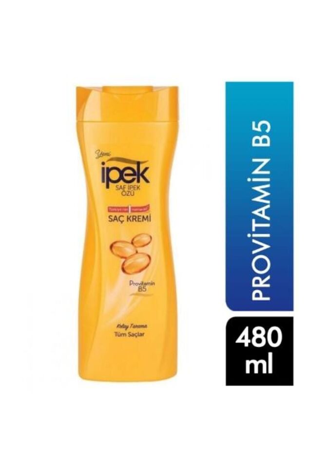İpek Saç Kremi 480 Ml Tüm Saçlar Kolay Tarama