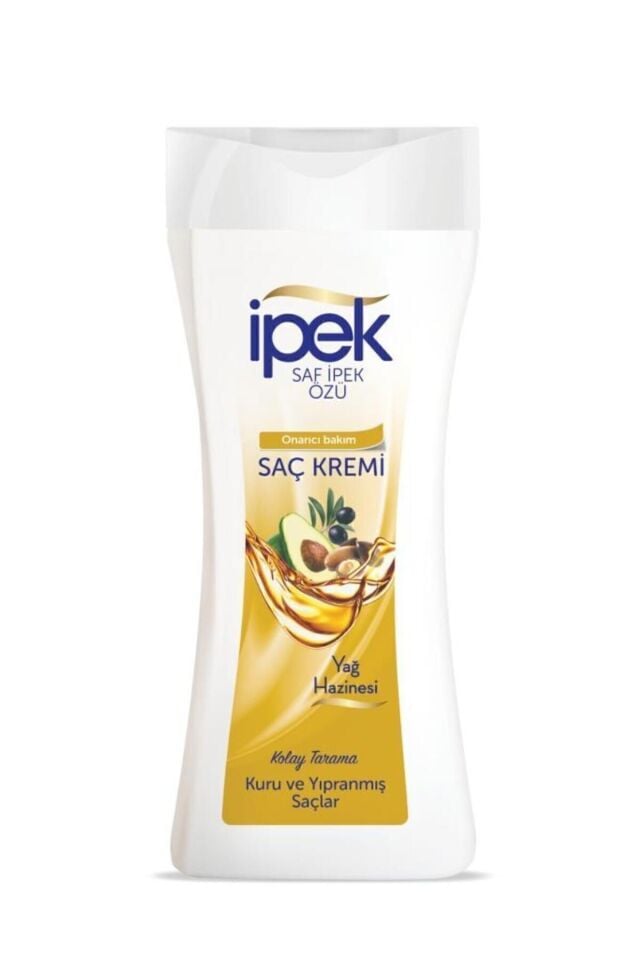 İpek Saç Kremi 480 Ml Kuru ve Yıpranmış Saçlar Kolay Tarama