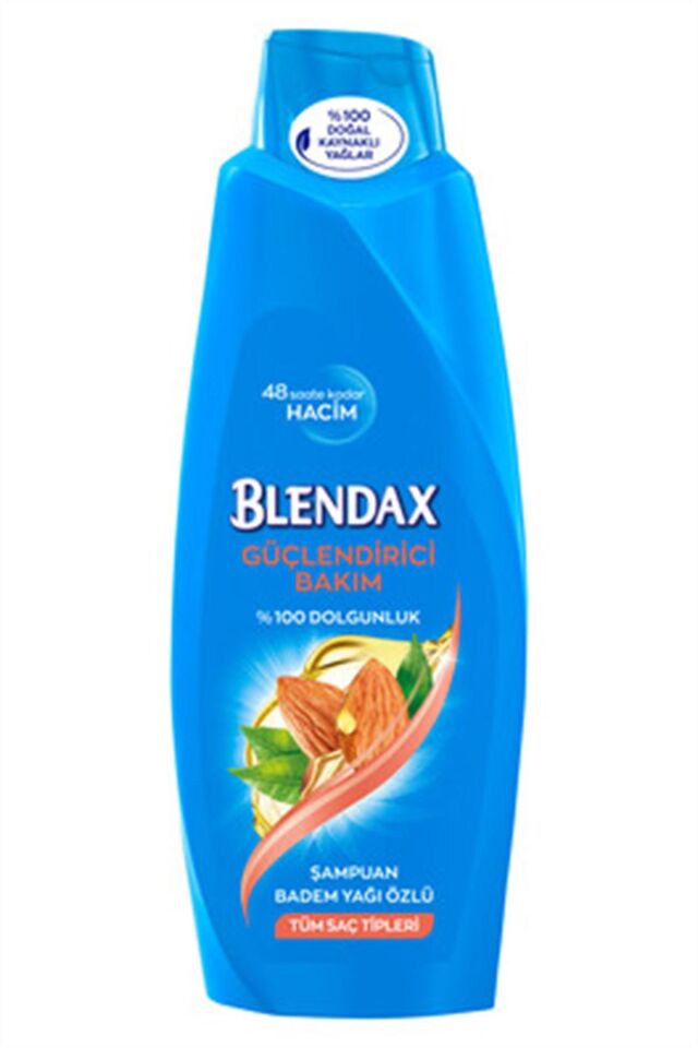 Blendax Şampuan 500 Ml Badem Özlü Güçlendirici  Tüm Saçlar İçin