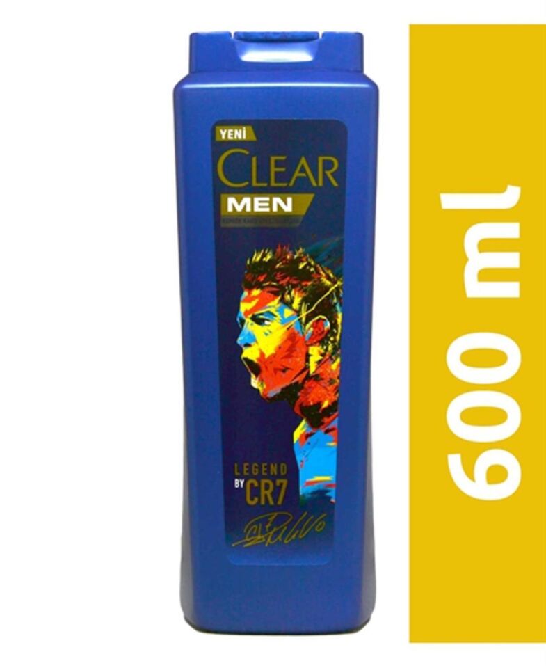 Clear Men Şampuan 600 ml Legend by CR7 Ronaldo