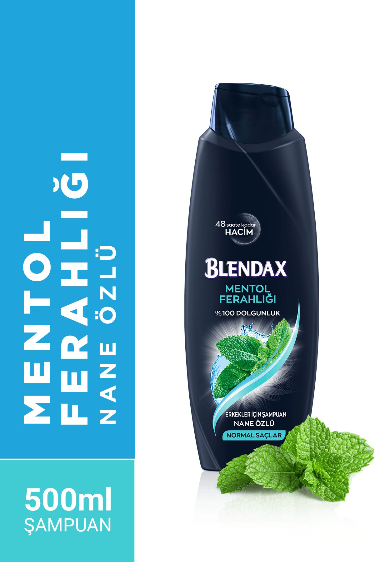 Blendax Şampuan 500 Ml Men Mentol Ferahlığı 4 ü 1 Arada 8690572798553