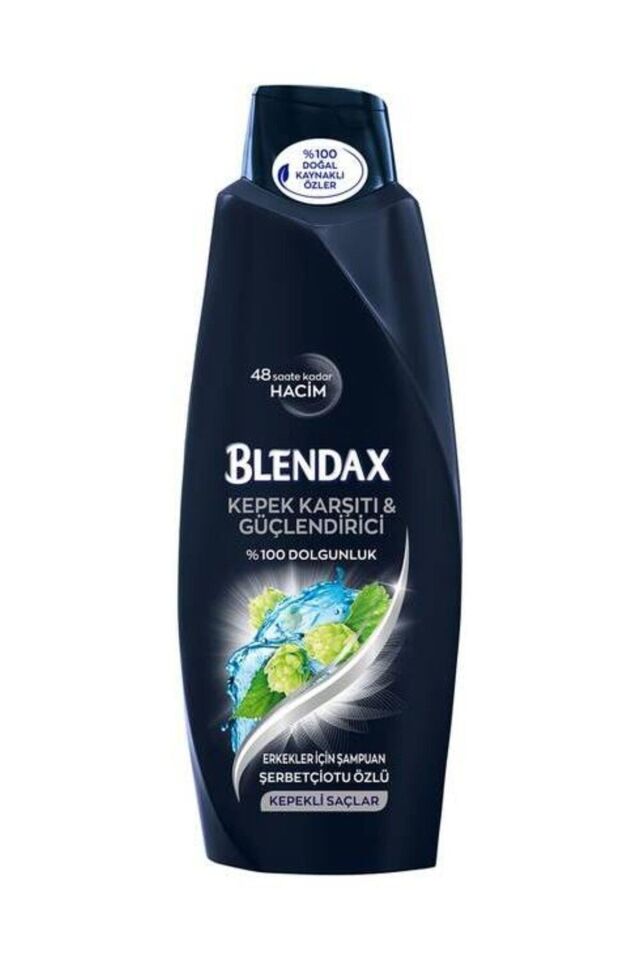 Blendax Şampuan 500 Ml Men Kepeğe Karşı Etkili Doğal Kil Özlü 4 ü 1 Arada 8690572805695