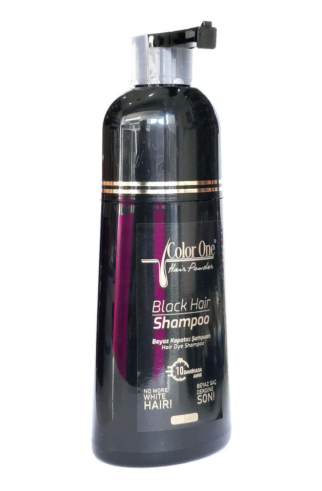 Color One Saç ve Sakal Siyahlaştırıcı - Beyaz Kapatıcı Şampuan 300 Ml - Koyu Kahve ve Kahve Tonlar