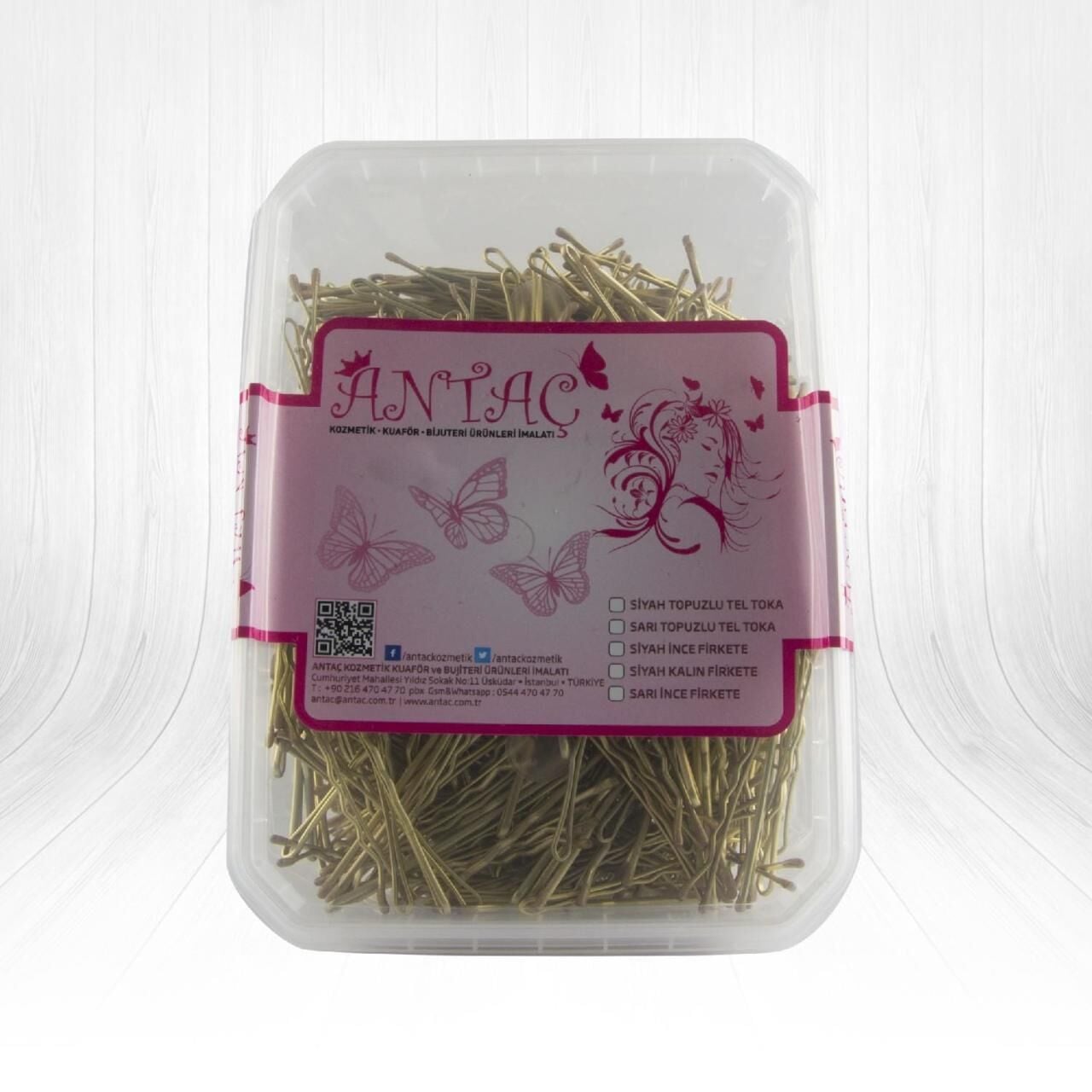 Antaç Topuzlu Sarı Tel Toka 500 Gr