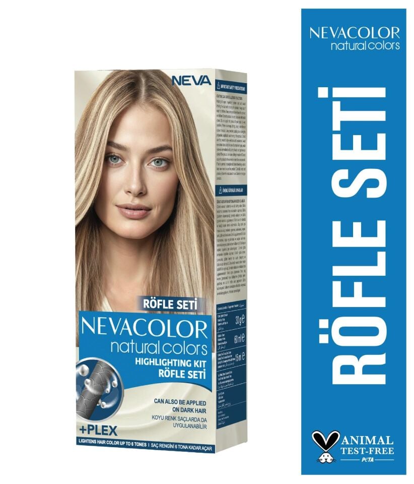 Neva Color Natural Saç Boyası Röfle Seti
