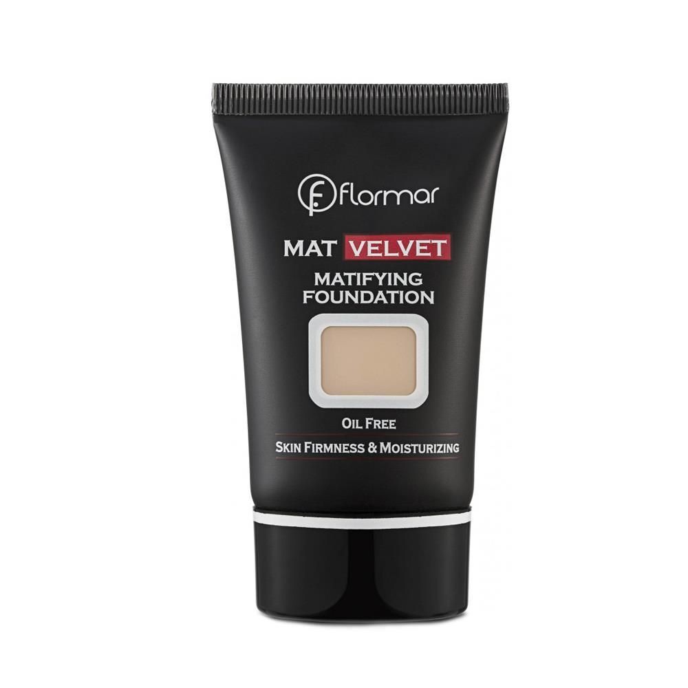 Flormar Mat Velvet Matlaştırıcı Fondöten V208 HONEY BIEGE