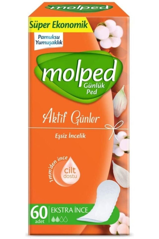 Molped Günlük Ped Extra İnce 60 Adet