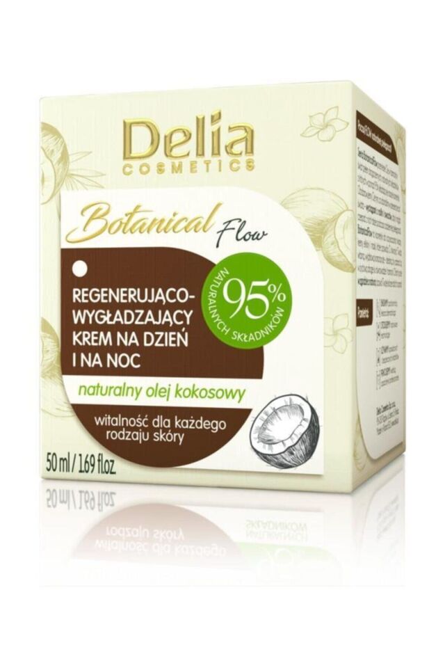 Delia Batanical Smoothing Regenerating %95 Organik Gündüz ve Gece Yüz Kremi 50 ml