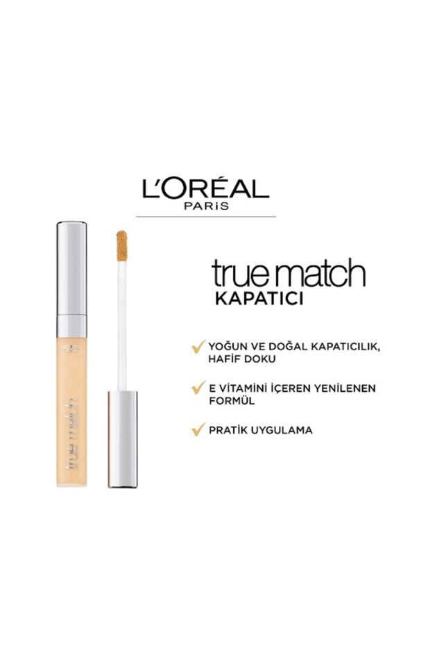LOreal Paris Kapatıcı True Match Concealer 2N Vanilla
