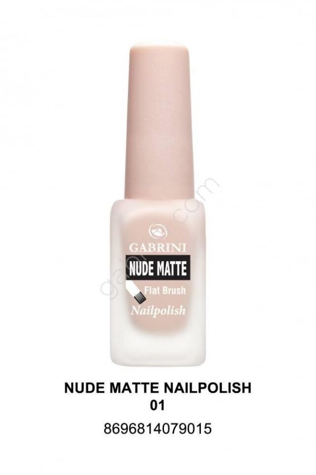Gabrini Nude Matte Oje 01