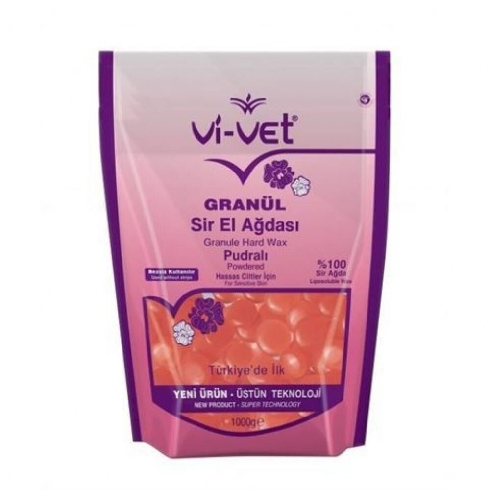 Vi-Vet Granül Sir Ağda 250ML Pudralı Boncuk Ağda