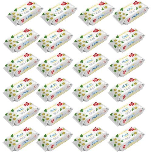 Elde 24 x 100 Adetli Koli Papatya Kokulu Islak Havlu