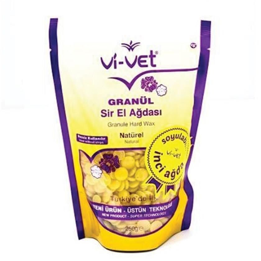 Vi-Vet Granül Sir Ağda 250ML Natural Boncuk Ağda