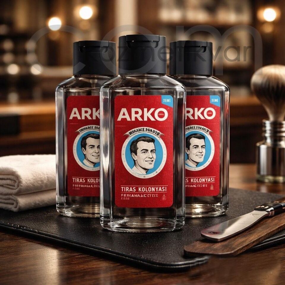 3 Adet X Arko 60. Yıl Özel Efsane Tıraş Kolonyası 255 Ml