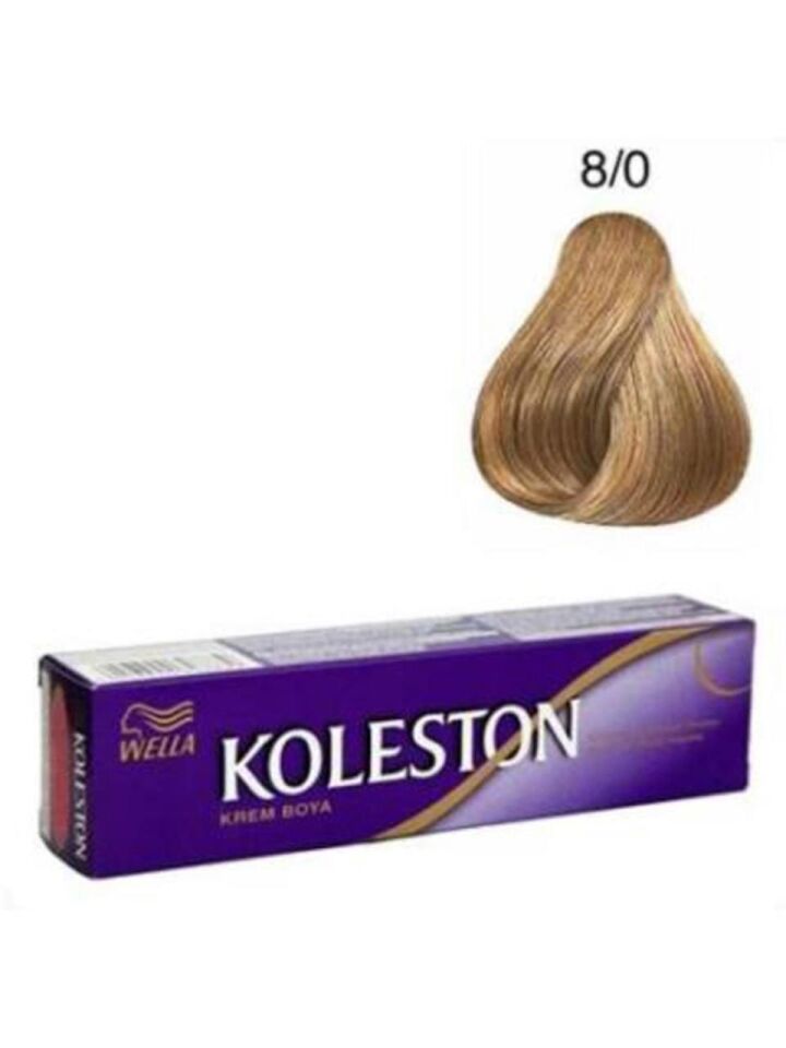 Koleston Tüp 8.0 Açık Kumral Saç Boyası + Oksidan Sıvı 50 Ml