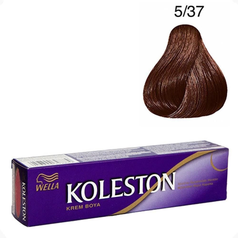 Koleston Tüp 5.37 Kışkırtıcı Kahve Saç Boyası + Oksidan Sıvı 50 Ml