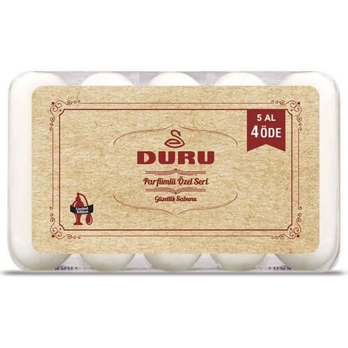 Duru Güzellik Sabunu ( 5 x 70g ) 350 Gr 50.Yıl Parfümlü Özel Üretim
