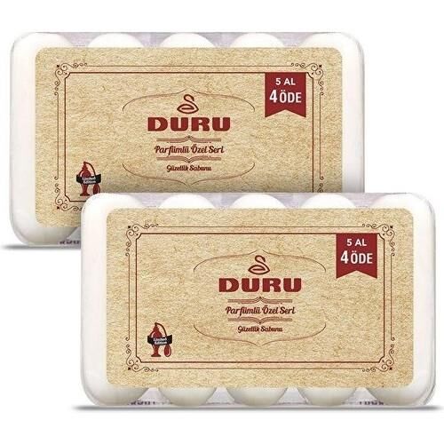 2 Adet x Duru Güzellik Sabunu ( 5 x 70g ) 350 Gr 50.Yıl Parfümlü Özel Üretim