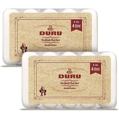 2 Adet x Duru Güzellik Sabunu ( 5 x 70g ) 350 Gr 50.Yıl Parfümlü Özel Üretim