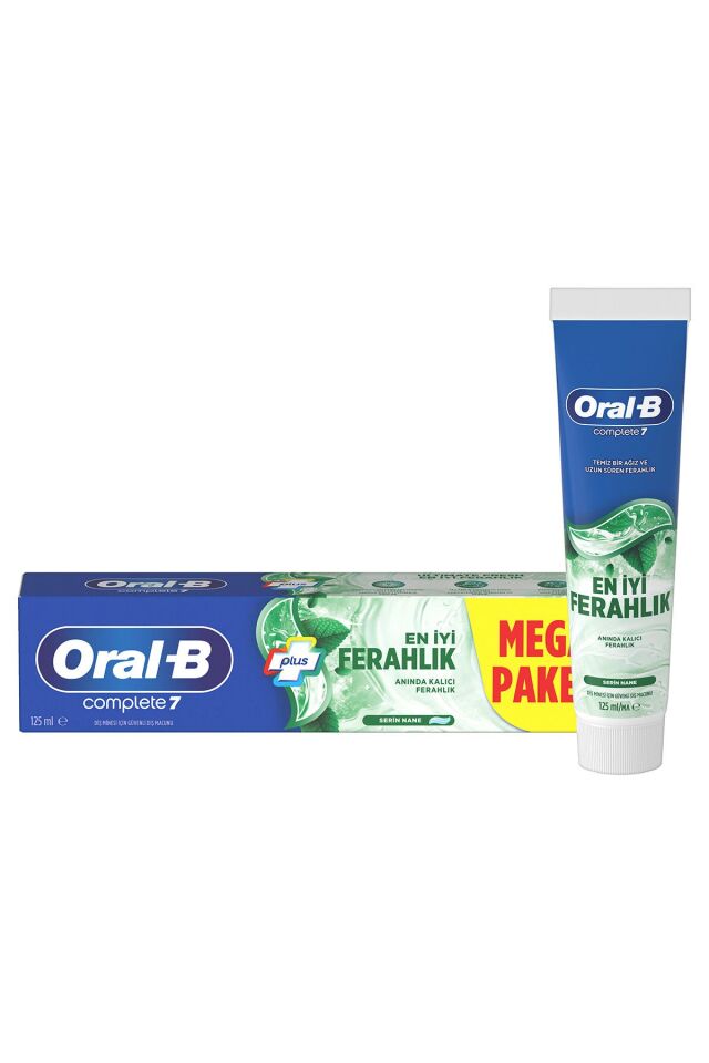 Oral-B Complete 7 En İyi Ferahlık Diş Macunu 125 ml Mega Paket