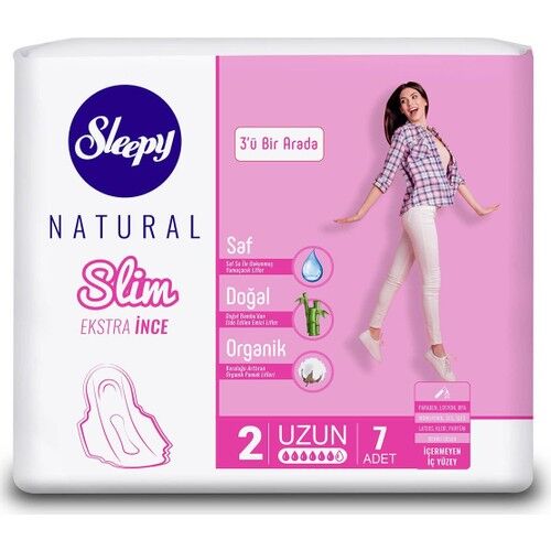 Sleepy Slim Uzun Kadın Pedi 7 Adet / no 2 /