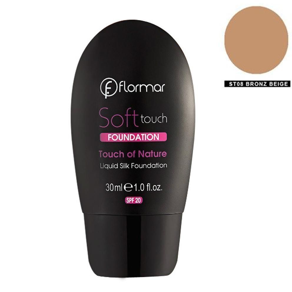 Flormar Soft Touch Foundation ST08 30 ml