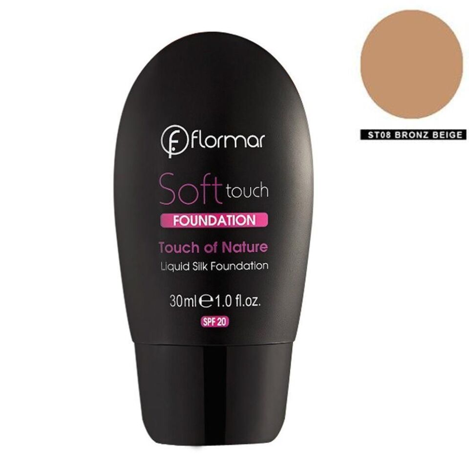Flormar Soft Touch Foundation ST08 30 ml