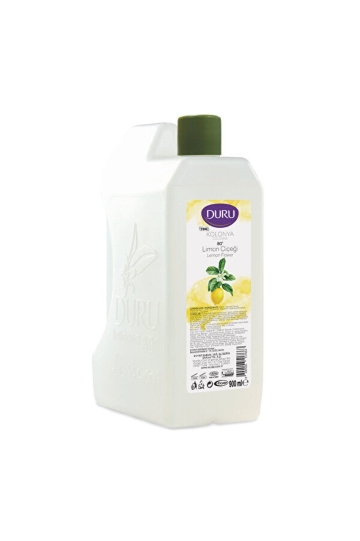 Duru Kolonya Limon Bidon 900 Ml