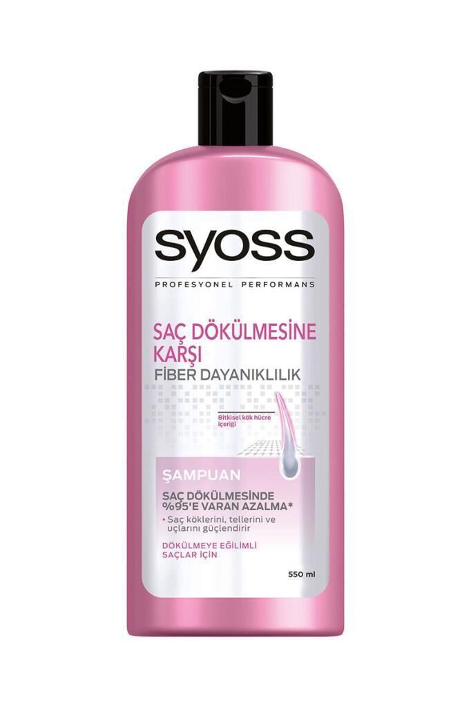 Syoss Şampuan 550 Ml Saç Dökülmesine Karşı Fiber