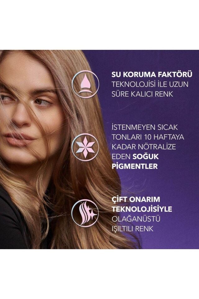 Koleston Set 7.18 Işıltılı İnci Küllü Kumral