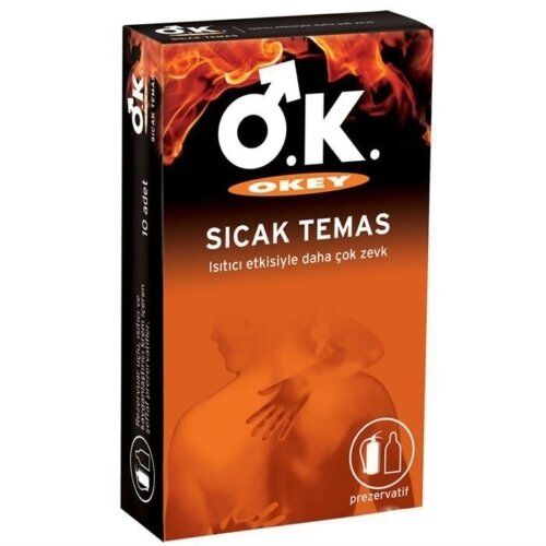Okey Sıcak Temas 10 Lu Prezervatif