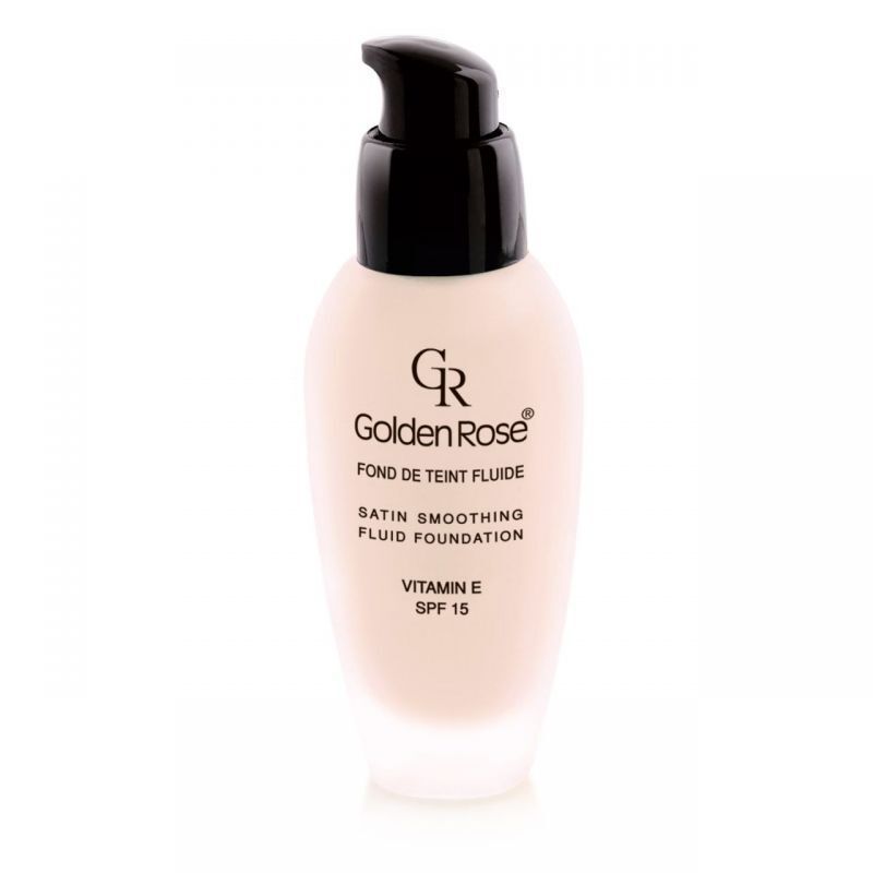 Golden Rose Satin Smoothing Fluid Likit Fondöten No 22 Spf 15 - 34 ml