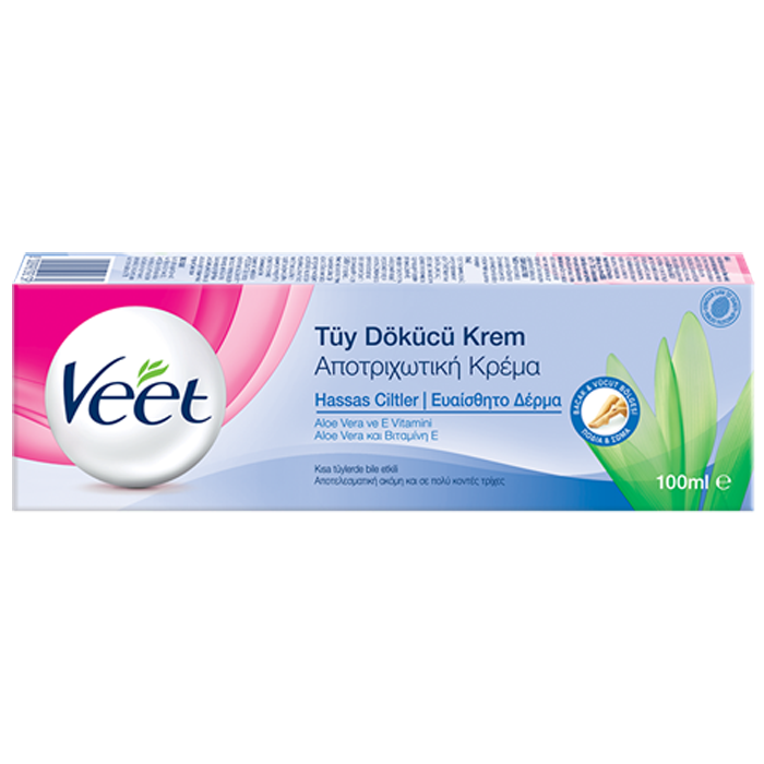 Veet Hassas Ciltler İçin Tüy Dökücü Krem 100 ml